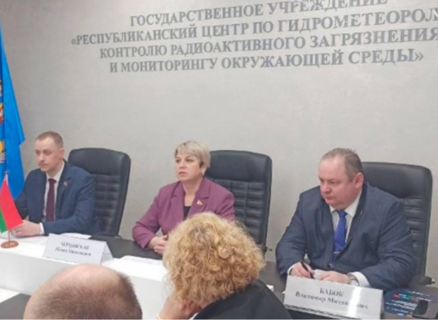 Расширенное выездное заседание Постоянной комиссии по экологии и природопользованию в Белгидромете