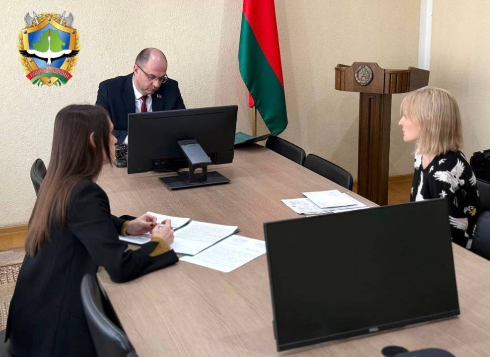 Глава природоохранного ведомства Сергей Масляк провел личный прием граждан