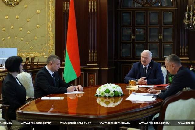 Президент Беларуси Александр Лукашенко назначил Максима Лысенко на должность Министра природных ресурсов и охраны окружающей среды