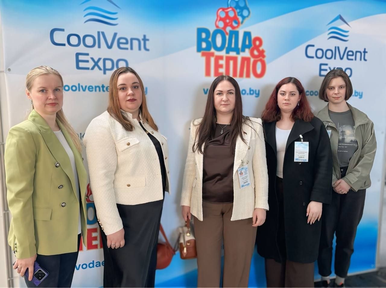 Сотрудники РУП «ЦНИИКИВР» на 27-й Международной специализированной выставке «ВОДА И ТЕПЛО»